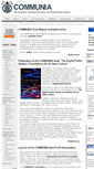 Mobile Screenshot of communia-project.eu